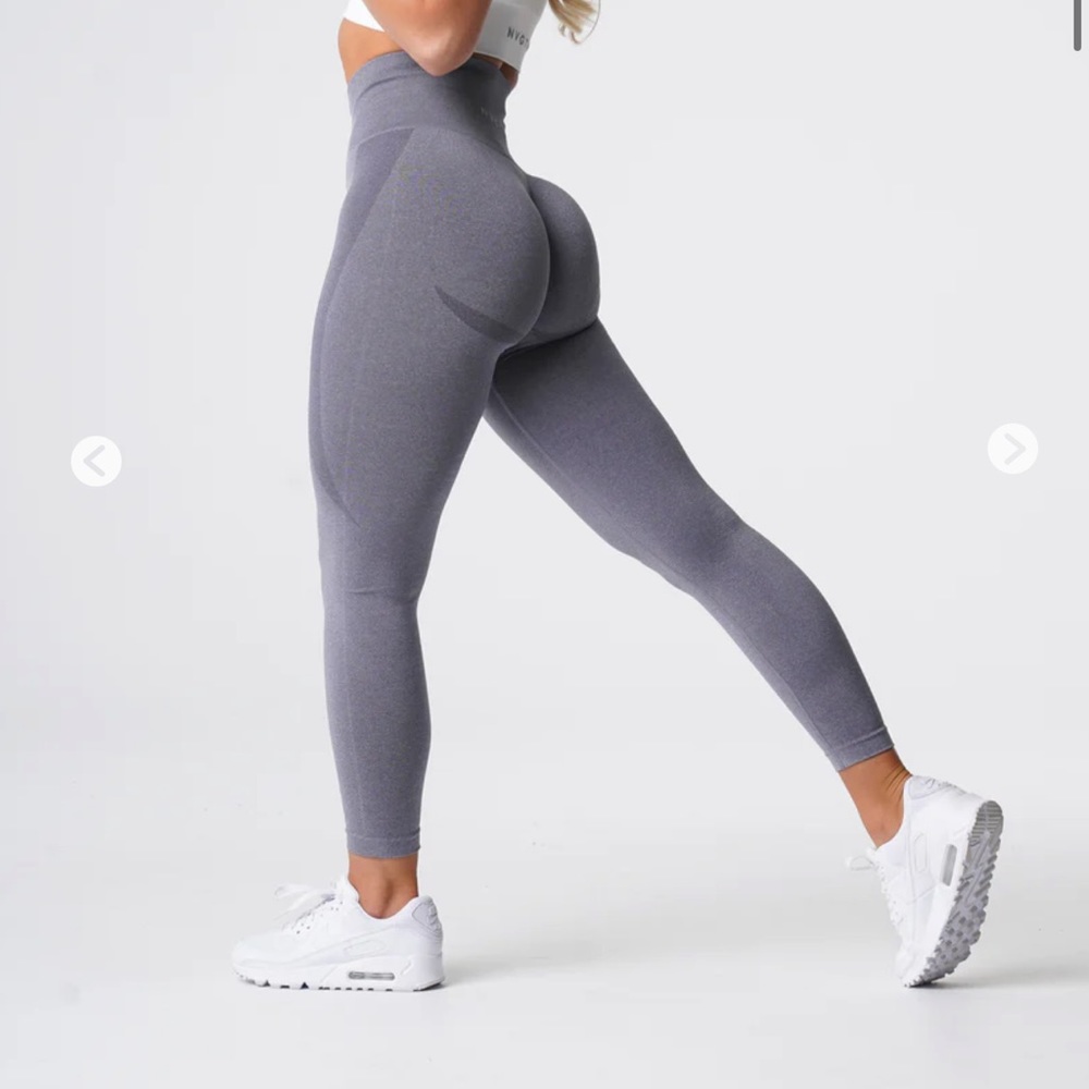 NVGTN Grey Contour Seamless Leggings